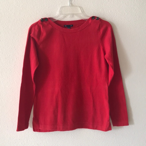 GAP Sweaters Vintage Gap Red Sweater Poshmark